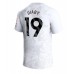 Maillot de foot Aston Villa Moussa Diaby #19 Extérieur vêtements 2023-24 Manches Courtes